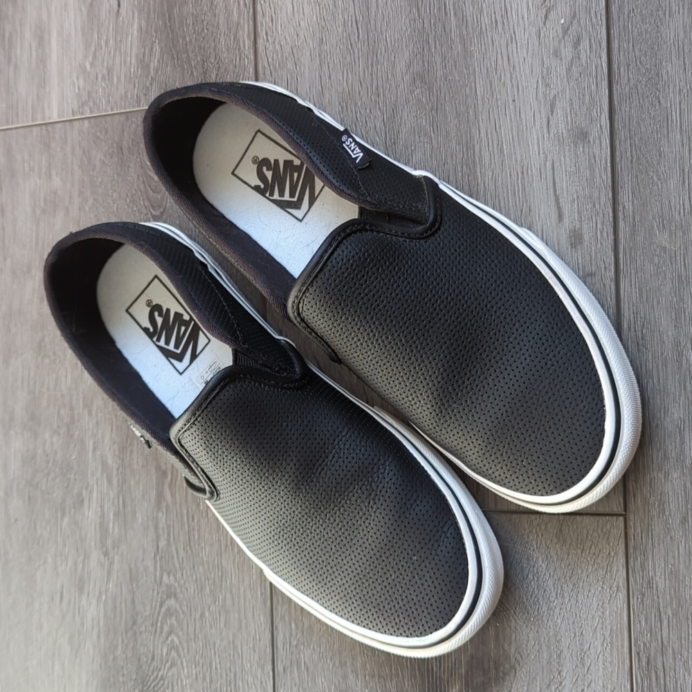 Vans slip on shoes, size 9
